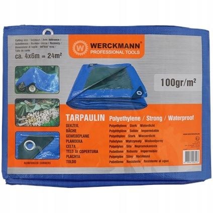 Wimar Plandeka 60 g/m2 4 x 6m zdjęcie 9