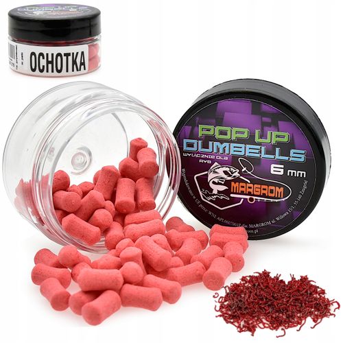 Dumbells POP UP 6 mm Margrom OCHOTKA przynęta Method Feeder na Arena.pl