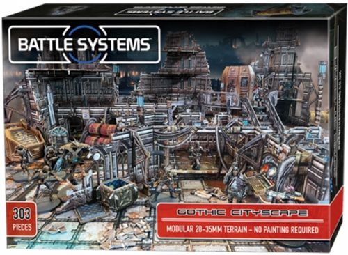 BATTLE SYSTEMS Gothic Cityscape / teren / postapo/ Kill Team/ RPG na Arena.pl