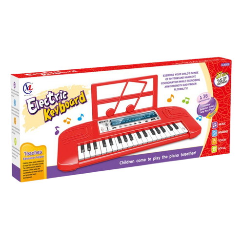 Elektryczne Organki Pianinko Keyboard Zestaw Muzyczny Instrument Dla Dzieci na Arena.pl