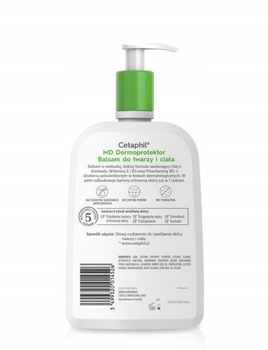 Cetaphil MD Dermoprotektor balsam nawilżający 1L na Arena.pl