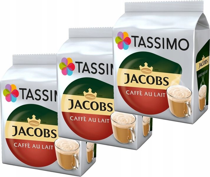 Kapsułki TASSIMO Jacobs Cafe Au Lait 3 x 16szt zdjęcie 7