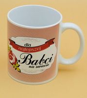 kubek DLA NAJLEPSZEJ BABCI NA ŚWIECIE KUB 08
