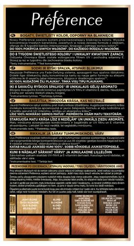 Farba Do Włosów Loreal Preference Miedź Mango 74 na Arena.pl