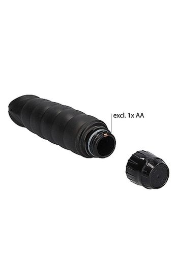 ribbed multispeed vibrator - black na Arena.pl