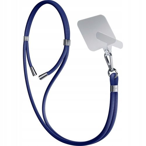 Accessories Dark Blue (silver) - 3mk EasyClip Smycz do telefonu regulowana na Arena.pl