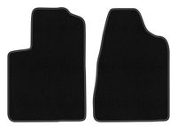 Dywaniki przednie welurowe czarne do: Chrysler Sebring II 2003-2007 sedan