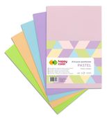 Arkusze piankowe PASTEL, A4, 5 ark, 5 kolorów 7108