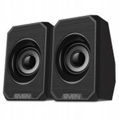 SVEN 180 Zestaw głośników 2.0 USB 6W czarny 643S0248