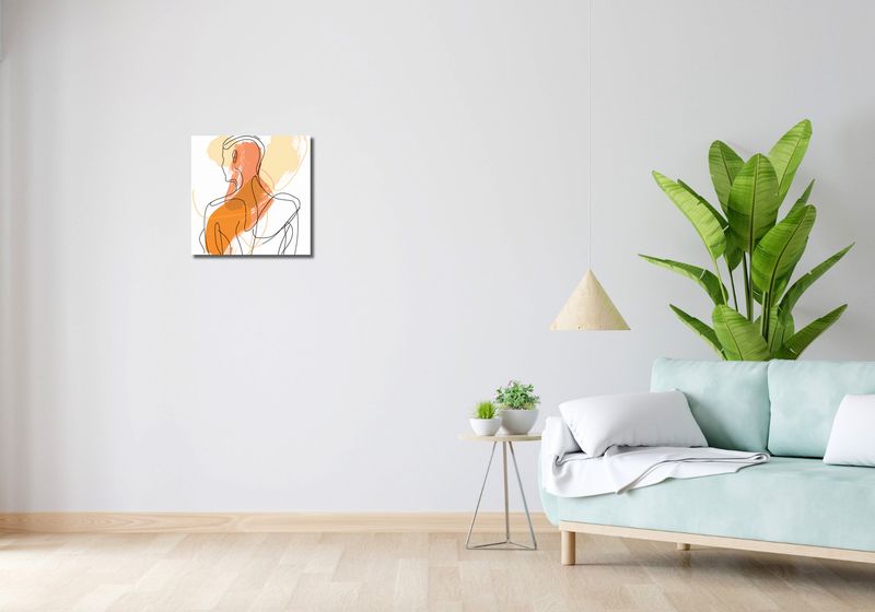 Obraz 40x40cm Kontur Własności zdjęcie 2