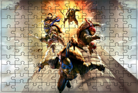 Puzzle Żółwie Ninja