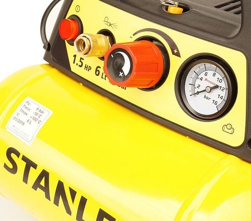STANLEY KOMPRESOR SPRĘŻARKA 6L 8 BAR + ZESTAW 6el. na Arena.pl