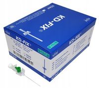 KANIULA WENFLON KD-FIX 18G 1,3x45mm 50 SZTUK ZIELONA ZIELONY