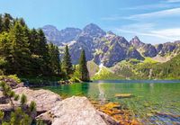PUZZLE 1000 UKŁADANKA KRAJOBRAZ GÓRY JEZIORO MORSKIE OKO TATRY 9+ CASTOR