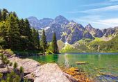 PUZZLE 1000 UKŁADANKA KRAJOBRAZ GÓRY JEZIORO MORSKIE OKO TATRY 9+ CASTOR