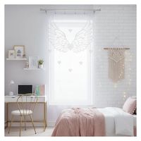 Firanka Skrzydlate Serce 100 x 250 cm DomoweTekstylia | WN6SS2 250