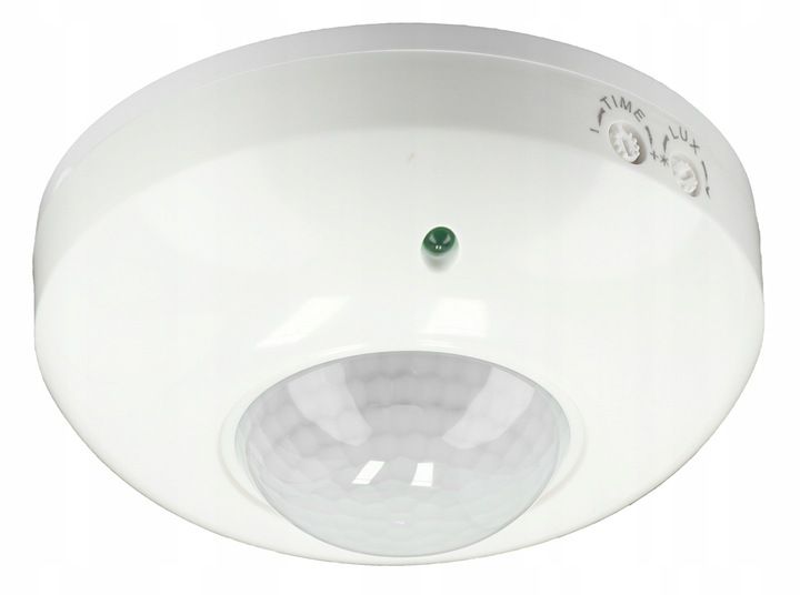 Czujnik ruchu sufitowy natynkowy PIR LED sensor regulacja zewnetrzny zdjęcie 6