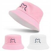 Kapelusz Dzieci Rybacki Bucket Hat Lato Dwustronny