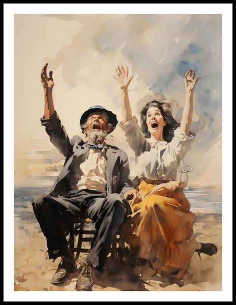 Plakat 60x80cm Chwile Radości zdjęcie 3