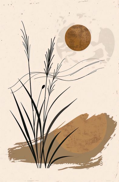 Plakat 53x81cm Zachód Pustyni zdjęcie 1