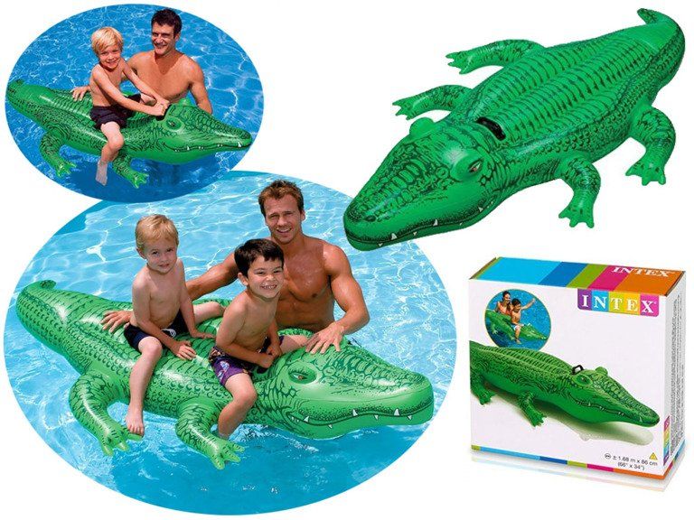 INTEX 58546 MATERAC ALIGATOR 168x86CM zdjęcie 4