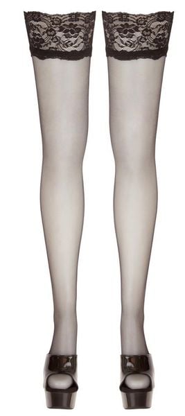 Hold-Up Stockings Black 6 zdjęcie 4