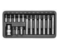 komplet kluczy specjalnych 15cz torx - yt-0411