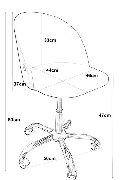 Fotel obrotowy biurowy Colin MG02 zdjęcie 2