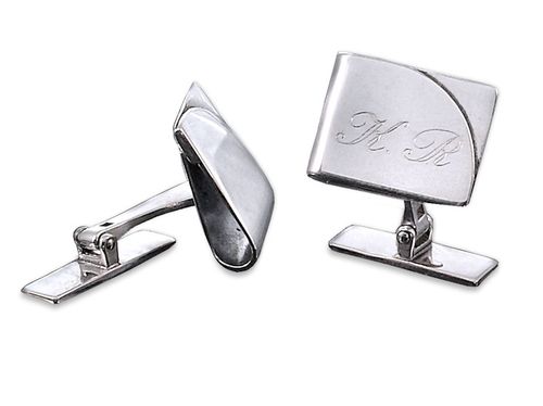 Srebrne spinki do mankietów GRAWER srebro 925 na Arena.pl