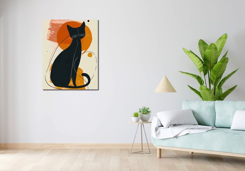 Obraz 70x90cm Kici Kici zdjęcie 2