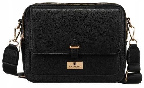 Listonoszka damska Peterson torebka na ramię z paskiem ze skóry eko modna na Arena.pl
