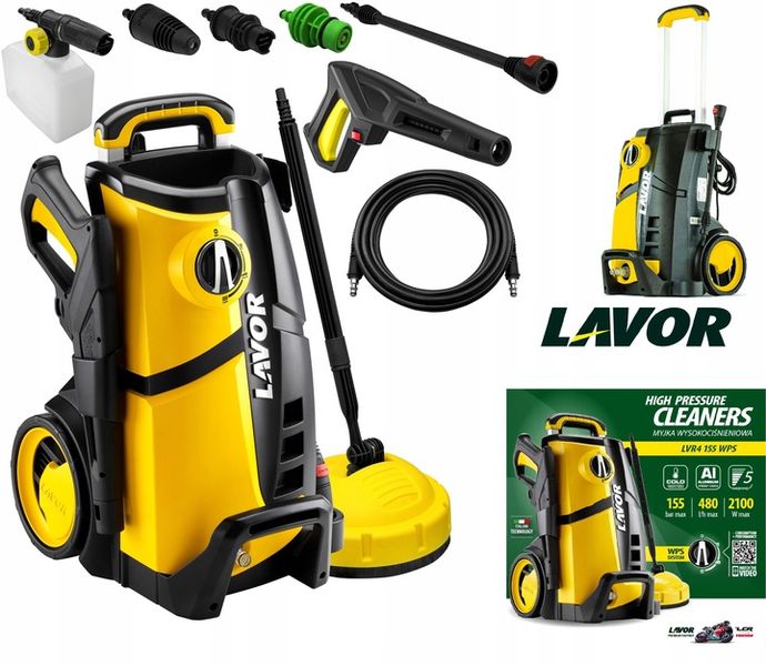 MYJKA CIŚNIENIOWA LVR4 155 BAR CONTROL SAMOSSĄCA zdjęcie 1