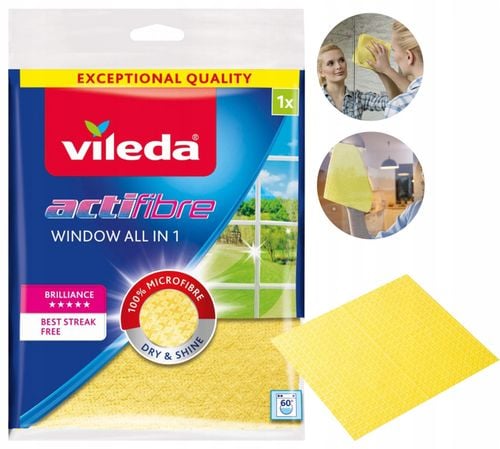 ściereczka vileda actifibre okienna 1 szt. na Arena.pl