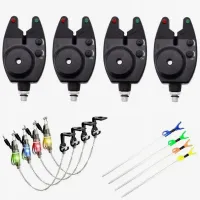 SYGNALIZATOR WĘDKARSKI WODOODPORNY DIODY LED + HANGER ELEKTRYCZNY+ PODPÓRKA