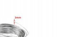 Drut stalowy ocynkowany 3 mm x 100m | ogrodzeniowy | naciągowy| mocny