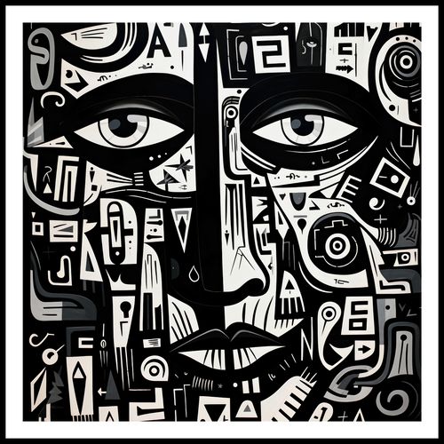 Plakat 70x70cm Labirynt Myśli na Arena.pl