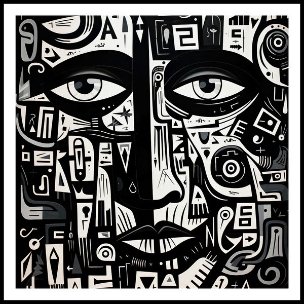 Plakat 70x70cm Labirynt Myśli zdjęcie 3