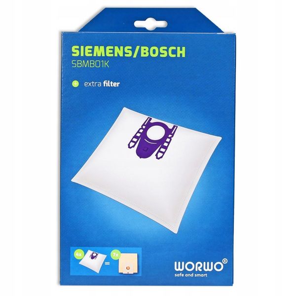 24x WORKI do ODKURZACZA BOSCH Serie 2 | 4 | 6 | 8 zdjęcie 4