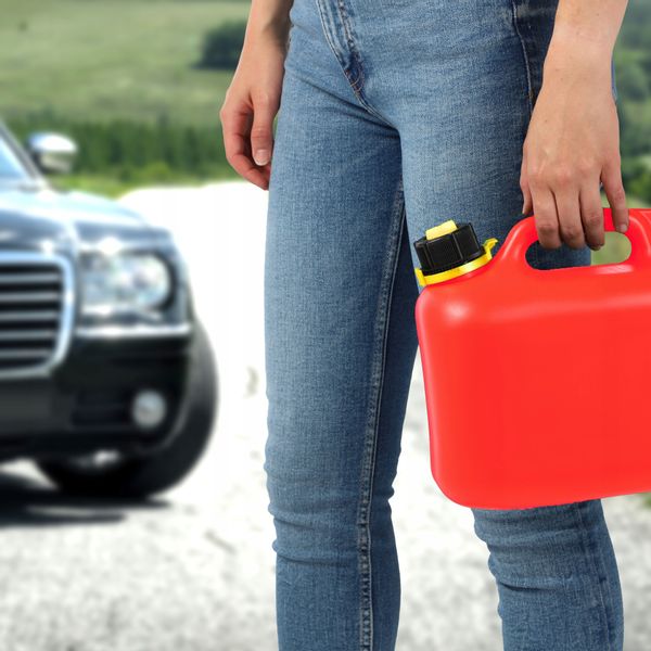 Kanister Na Paliwo Pojemnik Baniak 6L +Lejek Atest zdjęcie 4