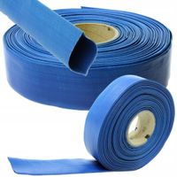 Wąż do Wody Gumowy Płaski Kraft&Dele KD776 1'' Cal 52mm 50 m