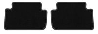 Dywaniki welurowe tylne Citroen C5 I 2001-2008 czarne dopasowane