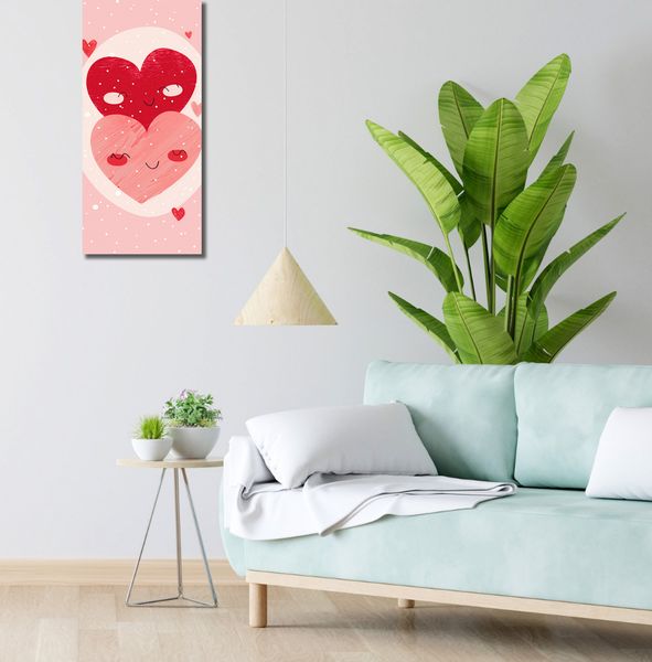 Obraz 30x70cm Ciepło Serca zdjęcie 2
