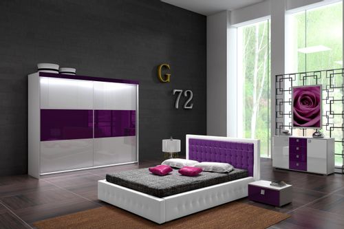 Szafa Przesuwna PARIS 200 Połysk Kolory na Arena.pl