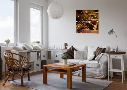 Zegar Ścienny - Studio Nagrań  - 60X60 Cm - C3Ac60X60-0505 na Arena.pl