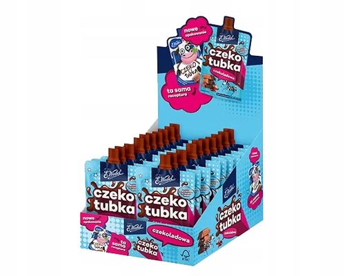 Czekotubka krem czekoladowy E.Wedel 1 kg (20 x 50 g) na Arena.pl