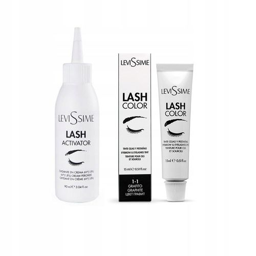 LeviSsime Farba Henna Do Brwi i Rzęs Lash Color 1-1 Graphite 15ml na Arena.pl