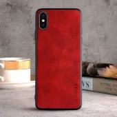 Etui AIORIA Vintage LEATHER do iPhone XS Max czerwony