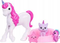Barbie Świat Fantazji Kalendarz adwentowy: lalka Barbie o różowych włosach