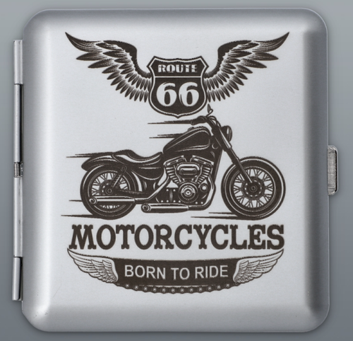 Papierośnica z Motorem dla  Motocyklisty dla Wielbicieli Jednośladu Gentelo na Arena.pl