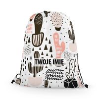 WORKO-PLECAK DZIECIĘCY z Twoim imieniem Kaktusy 126